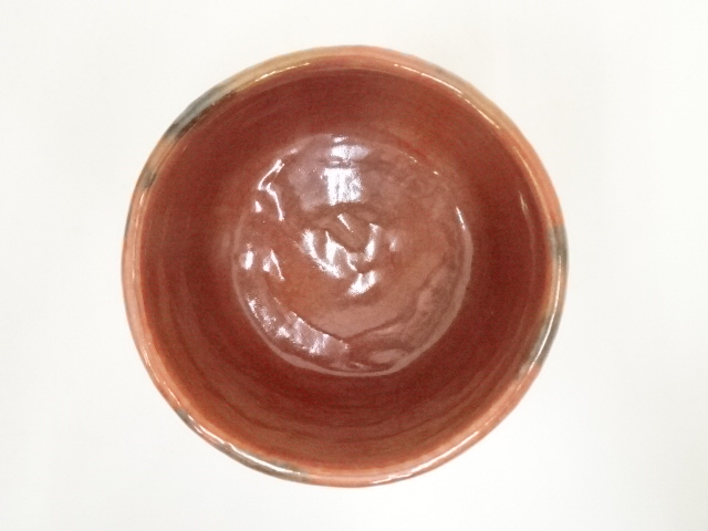 道具 ] - 道具 川崎和楽造 御題赤楽茶碗（共箱） | ネットショップ圭